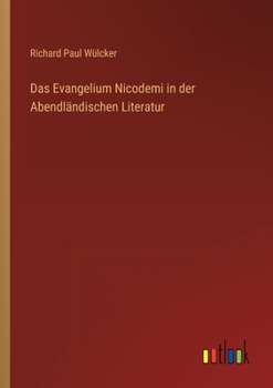 Paperback Das Evangelium Nicodemi in der Abendländischen Literatur [German] Book