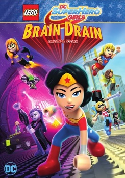 DVD DC Super Hero Girls: Brain Drain Book