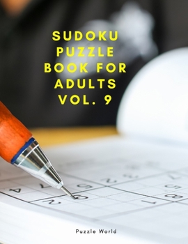 Paperback Sudoku Puzzle Book for Adults Vol. 9 Book