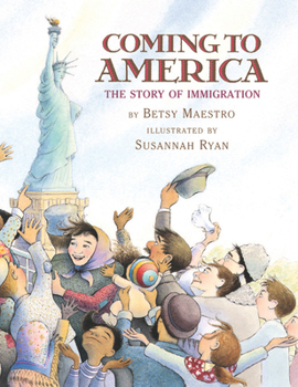 Hardcover Coming to America: The Story of Immigration Book