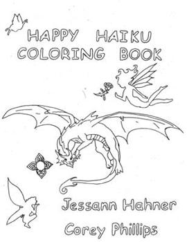 Paperback Happy Haiku Coloring Book