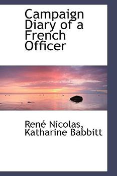 Paperback Campaign Diary of a French Officer Book