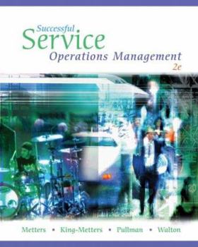 Hardcover Successful Service Operations Management [With CDROM and Infotrac] Book
