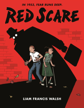 Library Binding Red Scare Book