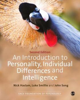 Paperback An Introduction to Personality, Individual Differences and Intelligence Book