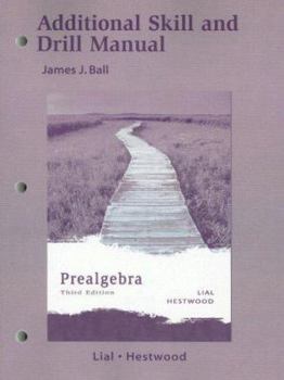 Paperback Prealgebra: Additional Skill and Drill Manual Book