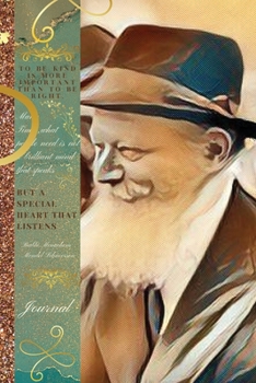 Paperback My Rebbe Journal Book