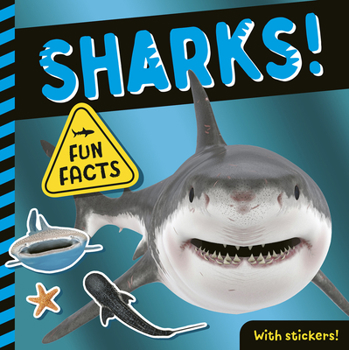 Paperback Sharks!: Fun Facts! with Stickers! Book