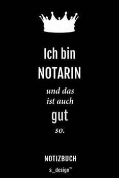 Notizbuch f�r Notare / Notar / Notarin: Originelle Geschenk-Idee [120 Seiten kariertes blanko Papier]