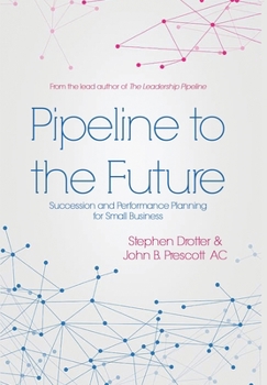 Hardcover Pipeline to the Future: Succession and Performance Planning for Small Business Book