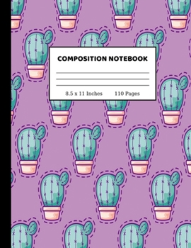 Composition Notebook: Wide Ruled Paper Notebook Journal | Cute Wide Blank Lined Workbook for Teens Kids Students Girls for Home School College Writing Notes | 8.5 x 11 Inches 110 pages