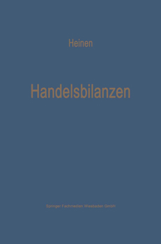 Paperback Handelsbilanzen [German] Book