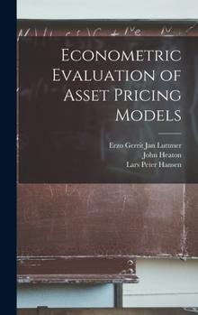 Hardcover Econometric Evaluation of Asset Pricing Models Book