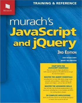 Paperback Murach's JavaScript and jQuery (3rd Edition) Book