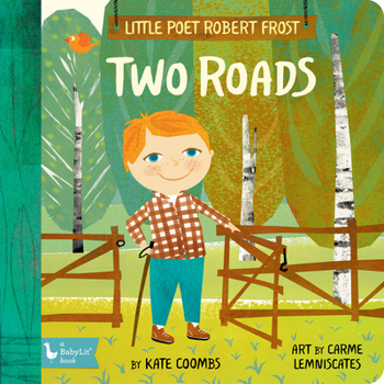 Board book Little Poet Robert Frost: Two Roads Book
