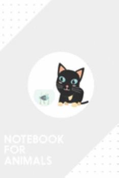 Notebook for Animals: Dotted Journal with Cat with fish Aquarium   Design - Cool Gift for a friend or family who loves kitten presents! | 6x9" | 180 ... College, Tracking, Journaling or as a Diary