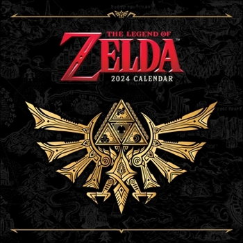 Calendar Legend of Zelda 2024 Wall Calendar Book