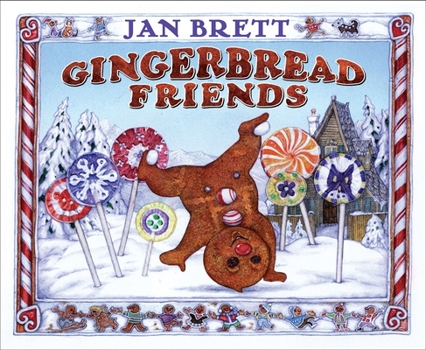 Hardcover Gingerbread Friends Book