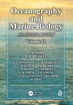 Hardcover Oceanography and Marine Biology: An Annual Review, Volume 62 Book