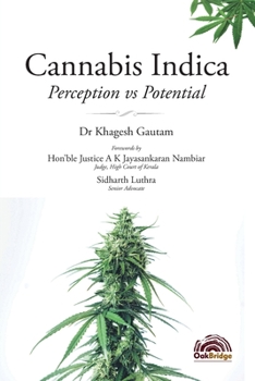 Paperback Cannabis Indica: Perception vs Potential Book