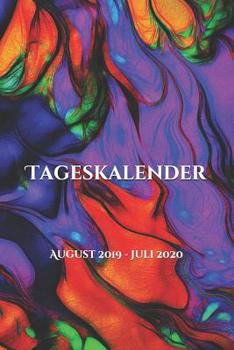 Tageskalender: Tagesplaner von August 2019 - Juli 2020 - Notiz Kalender