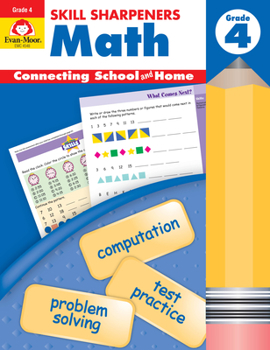 Paperback Skill Sharpeners Math Grade 4 Book