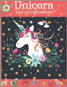 Paperback Unicorn Kids Colouring Book: Fun Colouring Book Age 4-8 Book