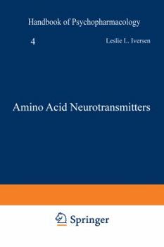 Paperback Amino Acid Neurotransmitters Book