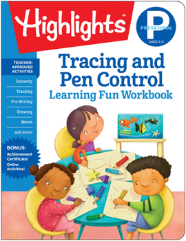 Paperback Preschool Tracing and Pen Control Book