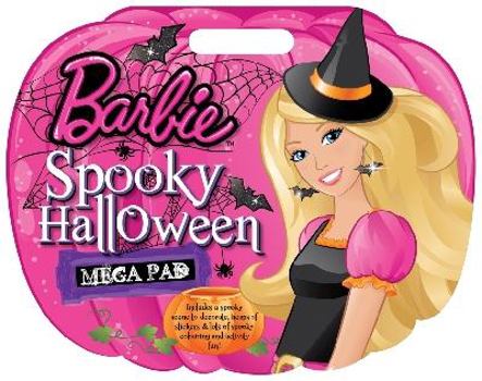 Paperback Barbie Spooky Halloween Mega Pad Book