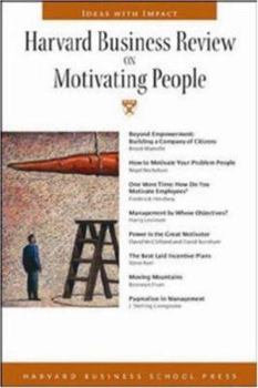 Paperback Harvard Business Review on Motivating People Book