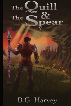 Paperback The Quill and The Spear [Large Print] Book