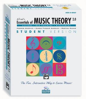 CD-ROM Alfred's Essentials of Music Theory Software, Version 2.0, Vol 1: Student Version, Software Book