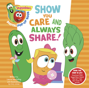 Board book Veggietales: Show You Care and Always Share, a Digital Pop-Up Book (Padded) Book