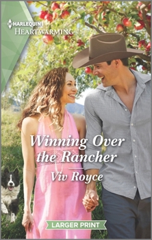 Mass Market Paperback Winning Over the Rancher: A Clean and Uplifting Romance [Large Print] Book