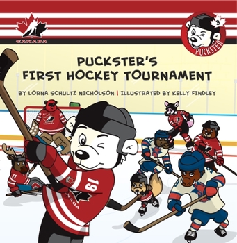 Paperback Puckster's First Hockey Tournament Book