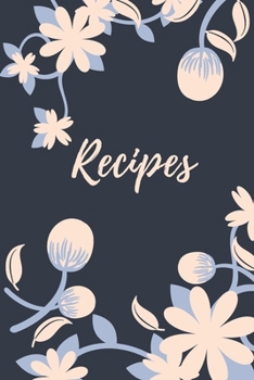 Paperback Recipes: Blank Recipe Book Journal Book