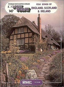 Paperback Folk Songs of England, Scotland and Ireland: E-Z Play Today Volume 147 Book