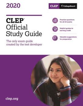 Paperback CLEP Official Study Guide 2020 Book