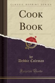 Paperback Cook Book, Vol. 1 (Classic Reprint) Book