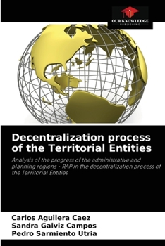 Paperback Decentralization process of the Territorial Entities Book