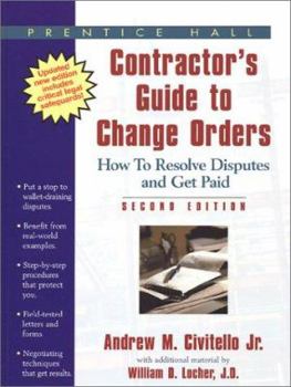 Paperback Contractor's Guide to Change Orders Book