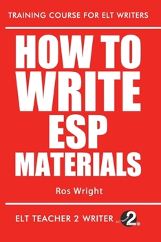 Paperback How To Write ESP Materials Book