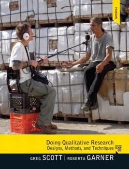 Paperback Doing Qualitative Research: Designs, Methods, and Techniques Book