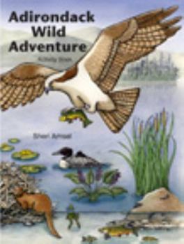 Paperback Adirondack Wild Adventure Activity Book