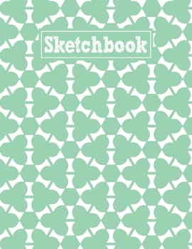 Sketchbook: 8.5 x 11 Notebook for Creative Drawing and Sketching Activities with Unique Geometric Themed Cover Design