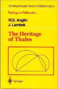 Hardcover The Heritage of Thales Book
