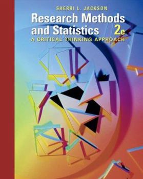 Hardcover Research Methods and Statistics: A Critical Thinking Approach (Available Titles CengageNOW) Book