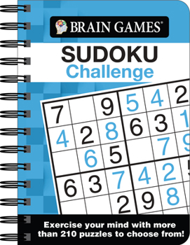 Spiral-bound Brain Games - To Go - Sudoku Challenge Book