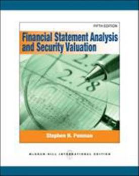 Paperback Financial Statement Analysis and Security Valuation Book